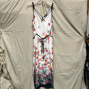 Tommy Bahama White Floral Maxi Dress